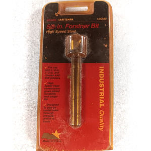Sears Craftsman 5/8" in Forster Bit High Speed Steel Industrial Quality
